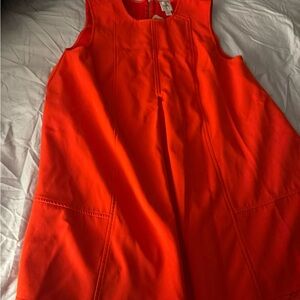 Maeve anthropologie red swing dress NWT